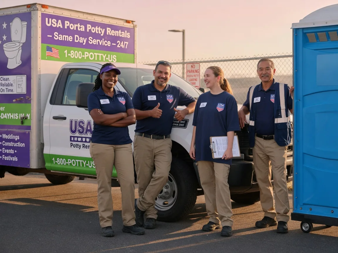 Porta Potty Rental company in Waterloo, OH